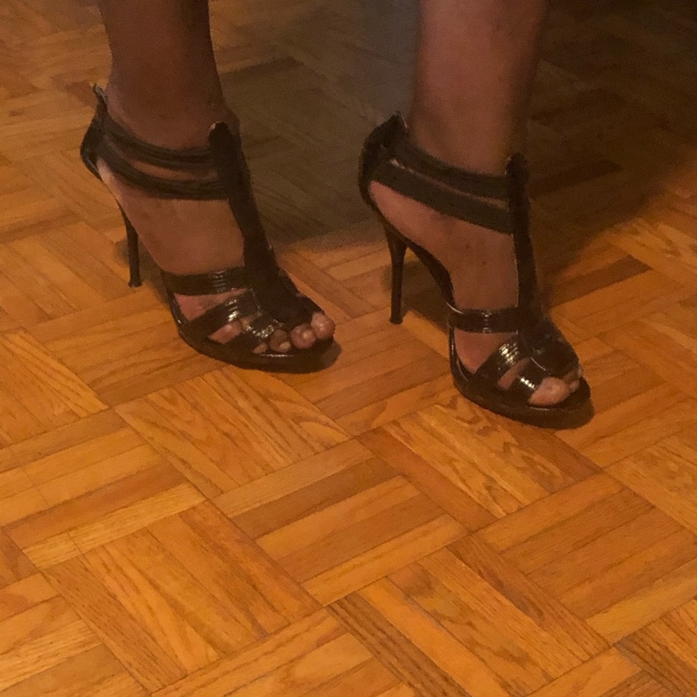 Black heels